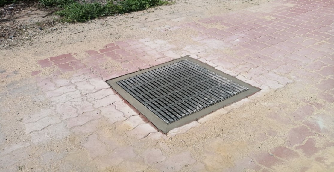 집수정 맨홀뚜껑 미장1